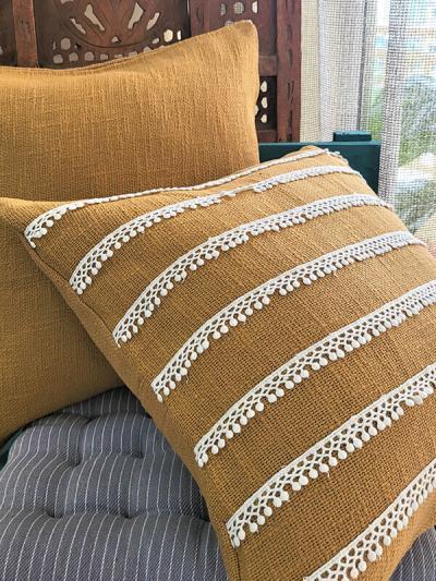 Mustard Field Plain and Lace