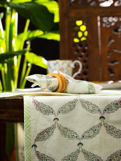 Peace Lily Table Runner