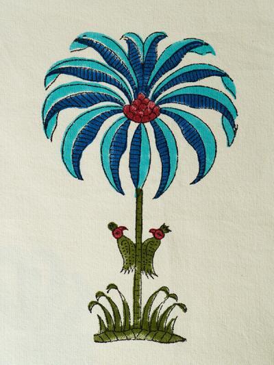 Tropical Blue Table Runner