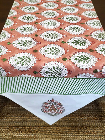 Lotus Pond Table Runner