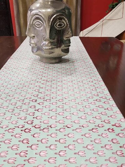 Lotus Pond Table Runner