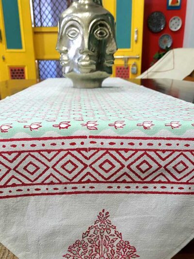 Lotus Pond Table Runner