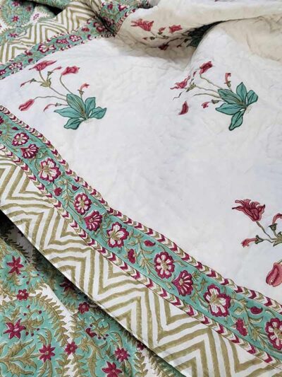 Red Tulips Quilt